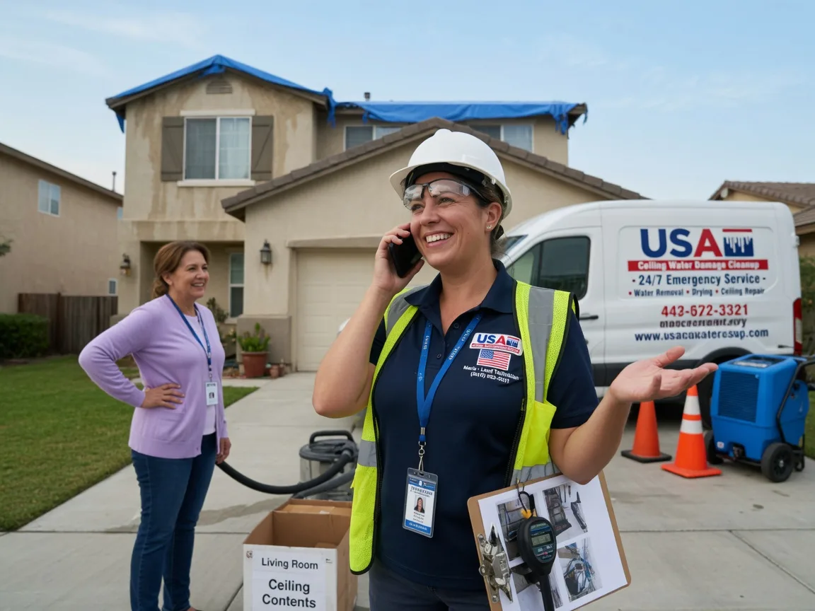 Ceiling Water Damage Restoration Canal Winchester, OH FAQs